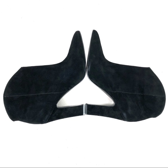 Marc Fisher Miggi Pointy Toe Bootie Black Sz 8.5 - Picture 6 of 8